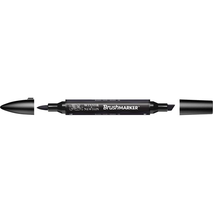 884955042496-Promarker Brush - Stylo pinceau et marqueur - noir-P_79432649_1-0