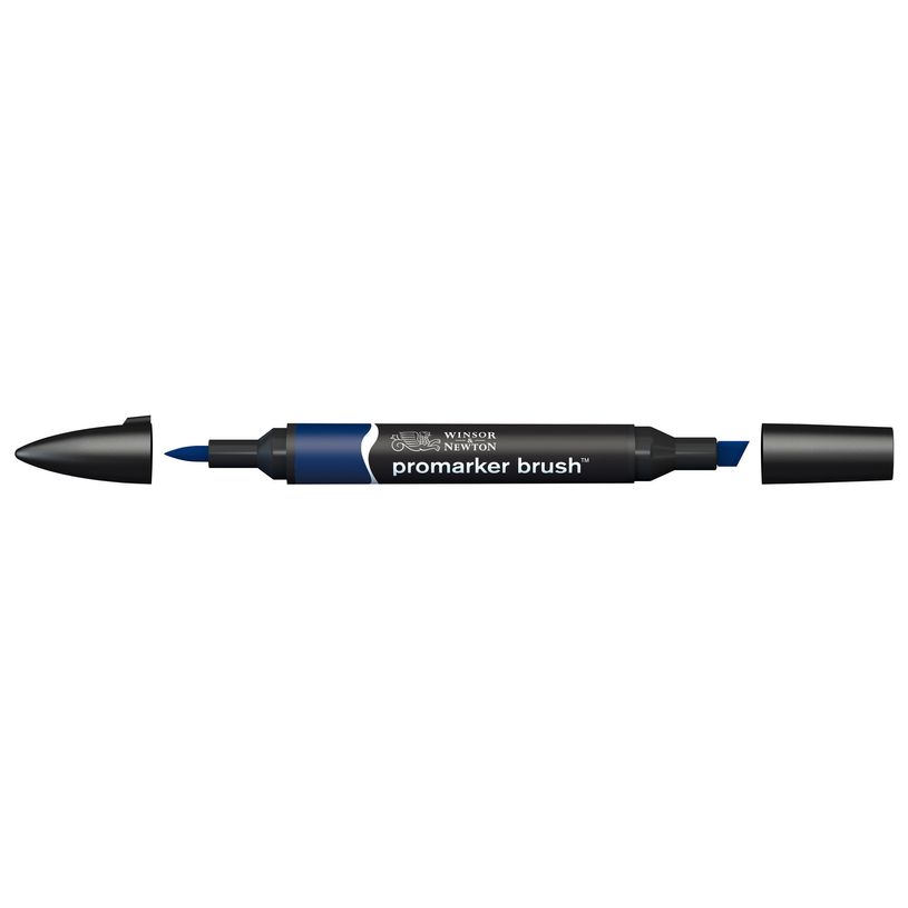 884955042519-Promarker Brush - Stylo pinceau et marqueur - bleu indigo-P_79432651_1-0