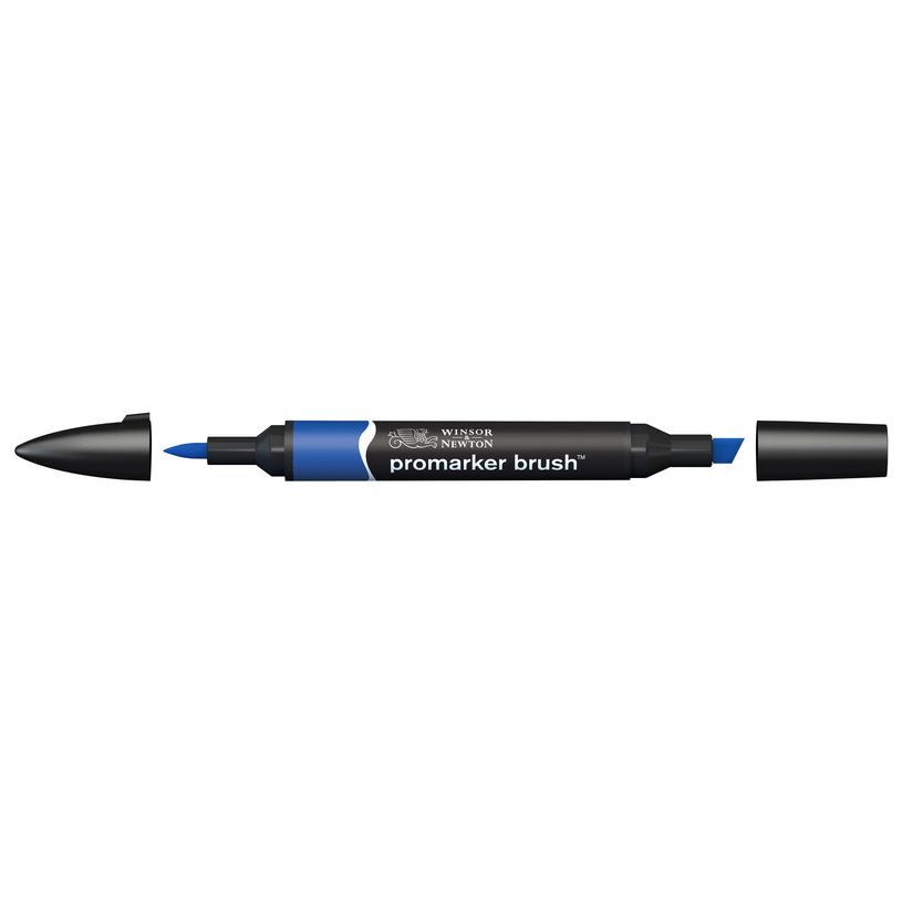 884955042526-Promarker Brush - Stylo pinceau et marqueur - bleu roi-P_79432652_1-0