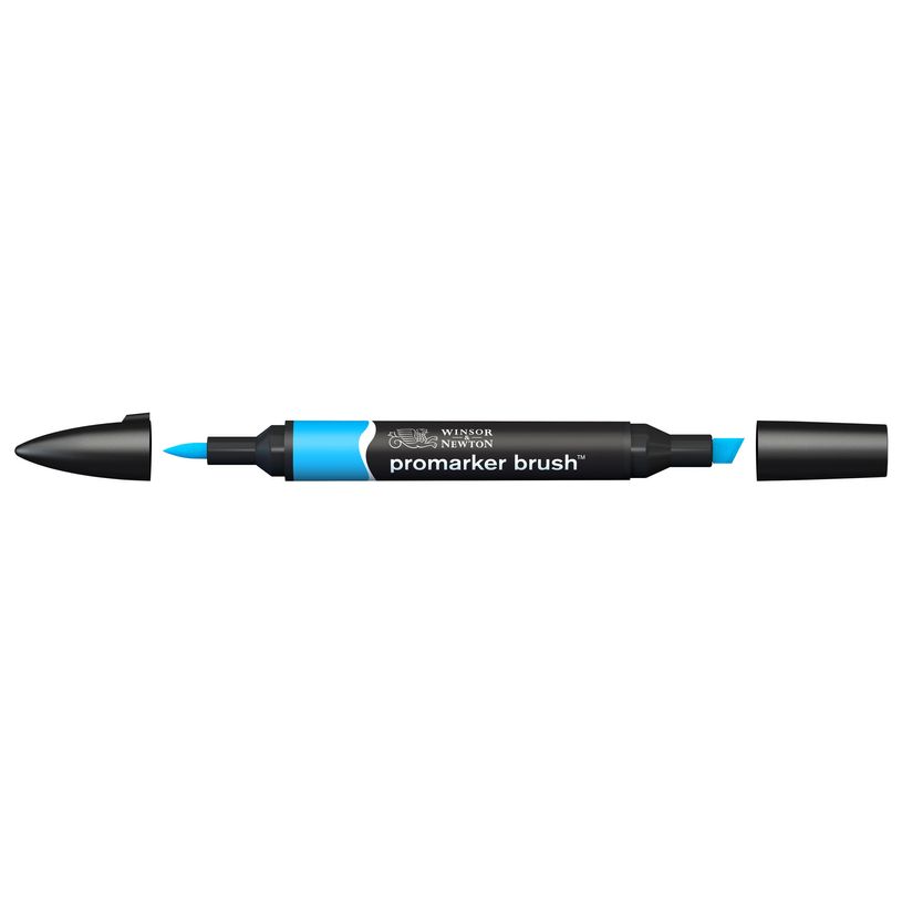 884955042540-Promarker Brush - Stylo pinceau et marqueur - cyan-P_79432654_1-0