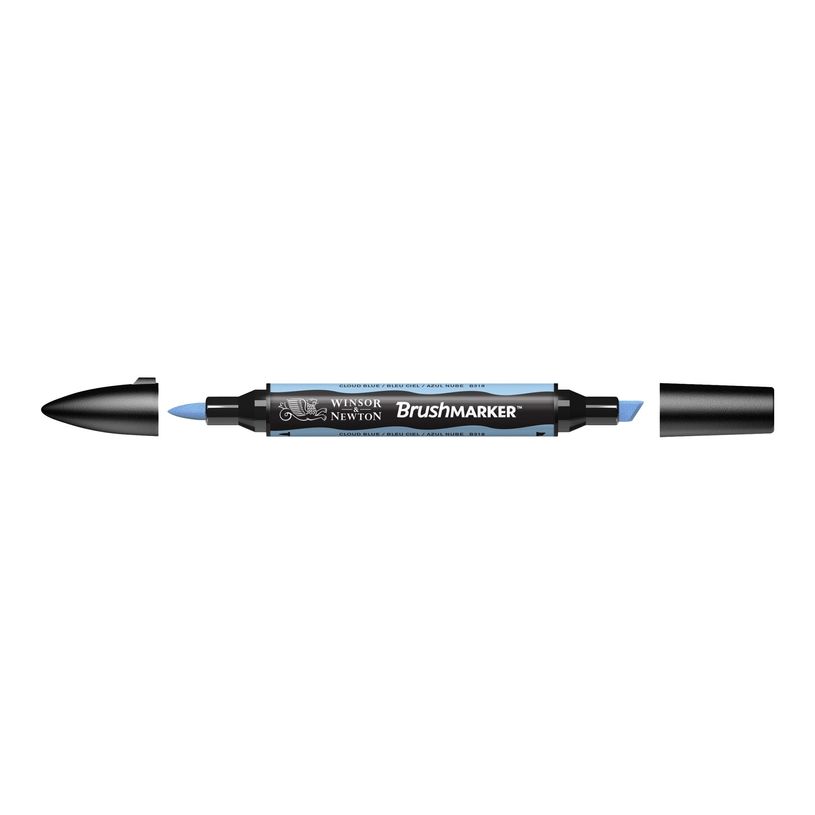 884955042984-Promarker Brush - Stylo pinceau et marqueur - bleu nuage-P_79432697_1-0
