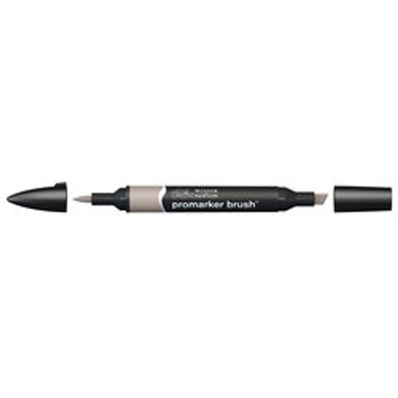 884955043059-Promarker Brush - Stylo pinceau et marqueur - gris chaud-P_79432704_1-0