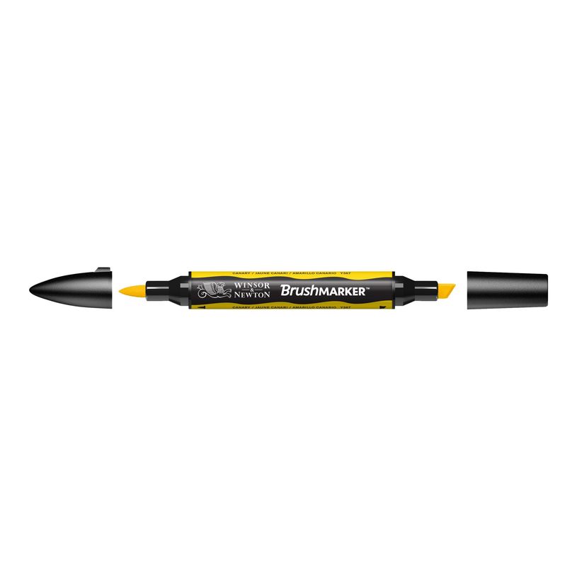 884955043110-Promarker Brush - Stylo pinceau et marqueur - canari-P_79432709_2-1