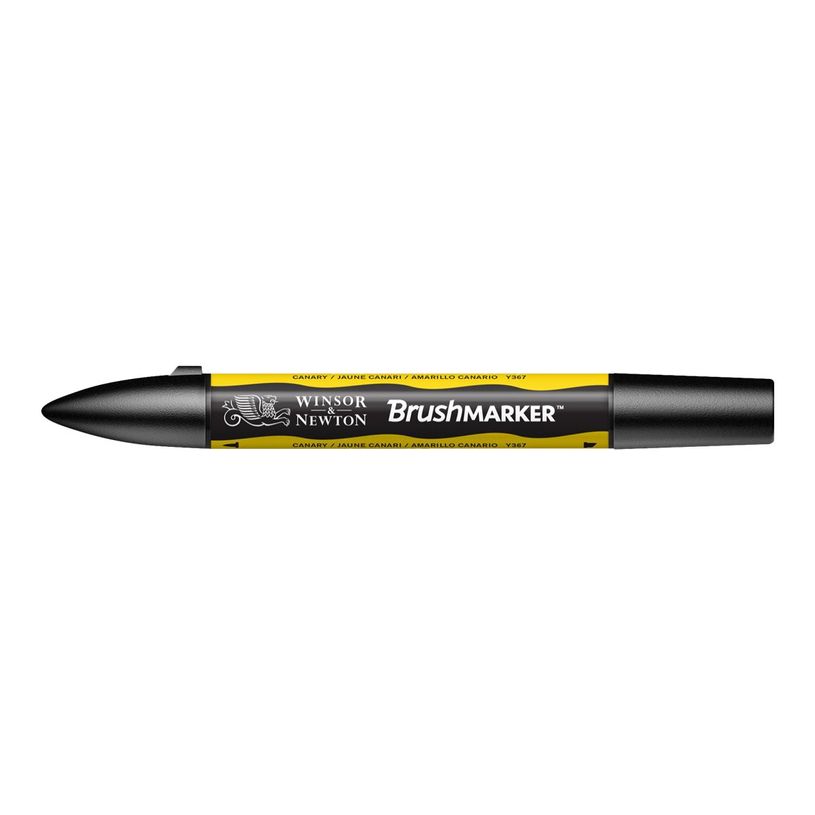 884955043110-Promarker Brush - Stylo pinceau et marqueur - canari-P_79432709_3-2