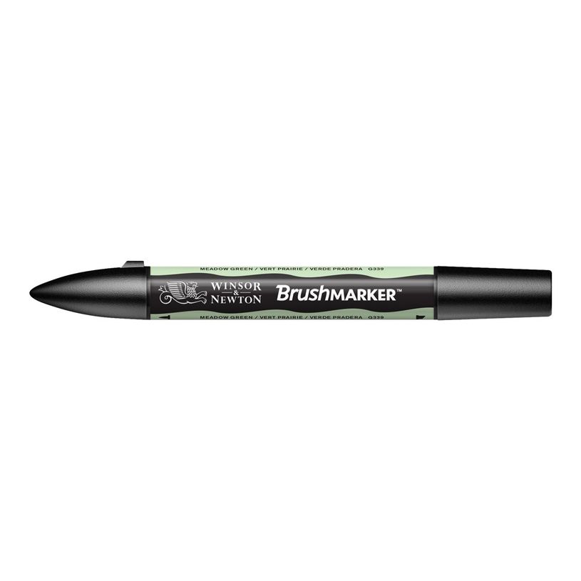 884955043196-Promarker Brush - Stylo pinceau et marqueur - vert prairie-P_79432717_3-2