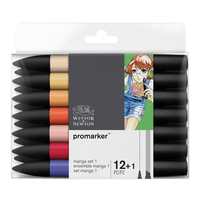 884955070642-ProMarker - Pack de 13 marqueurs double pointe - manga expansion pack 1-P_79432726_1-0
