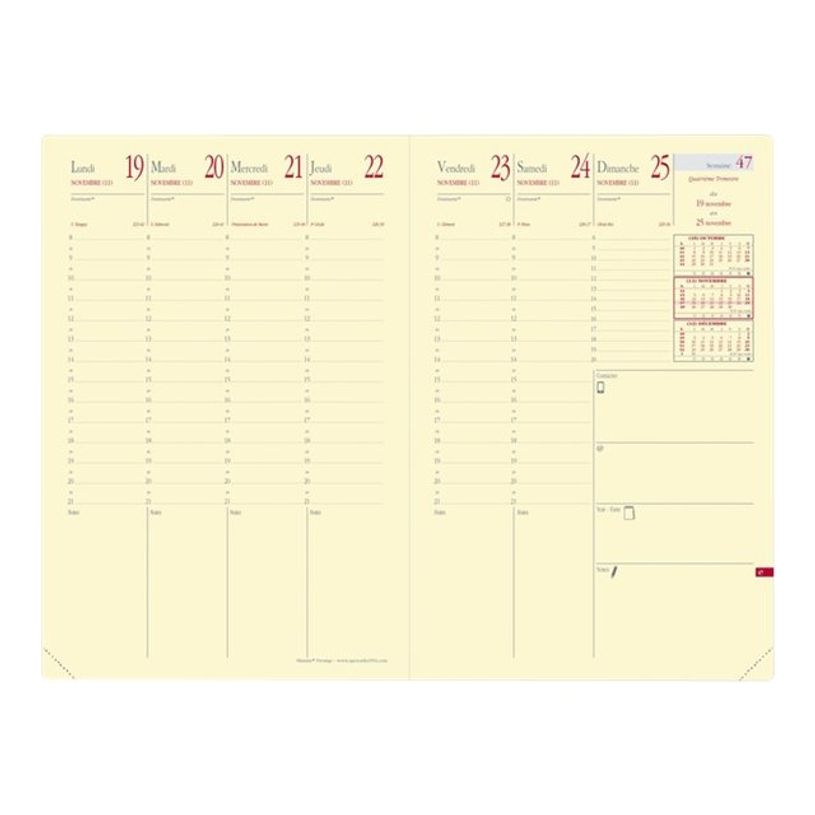 3371010411122-Verona - Agenda 1 semaine sur 2 pages - 16 x 24 cm - indigo - Quo Vadis-P_79432910_1-1