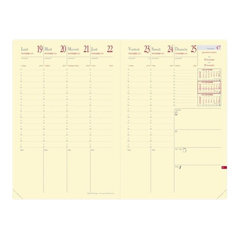 3371010411139-Verona - Agenda 1 semaine sur 2 pages - 16 x 24 cm - noir - Quo Vadis-P_79432911_2-2