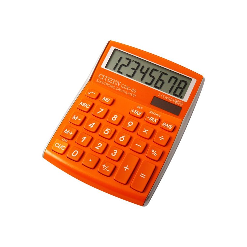 4562195136460-Calculatrice de bureau Citizen CDC-80 - 8 chiffres - alimentation batterie et solaire - ora-P_79432931_1-0
