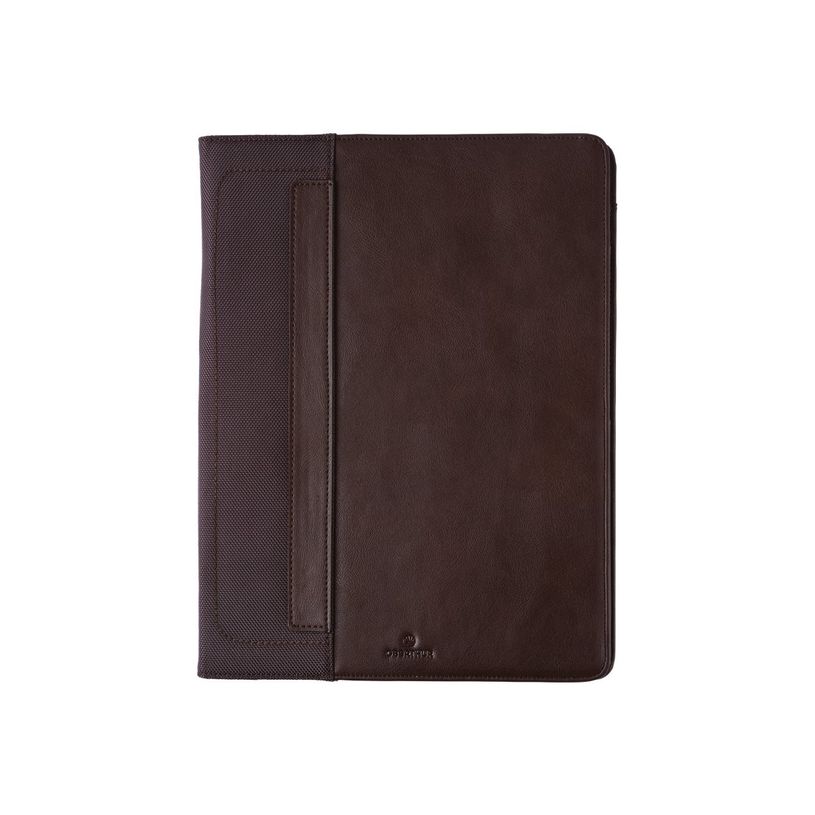 3108724250439-Oberthur Oregon - Conférencier A4 avec calculatrice - marron-P_79433006_2-0