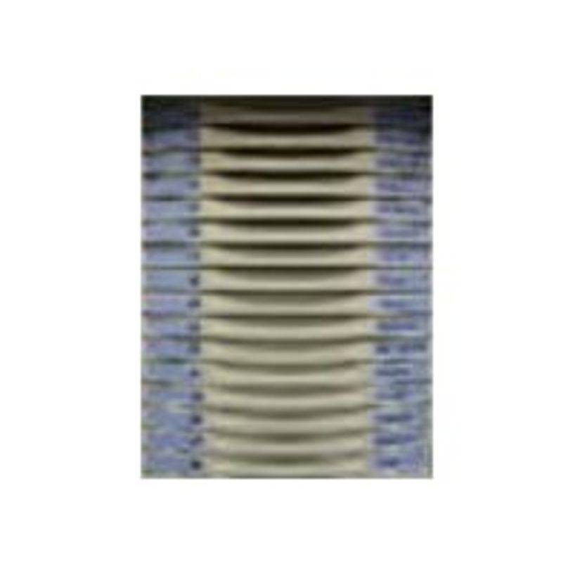 3219099811412-Module 16 tiroirs pour armoire à rideaux - hauteur 25 mm - gris/bleu-P_79433045_1-0