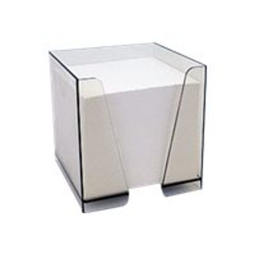 3416790009975-ELVE - Bloc Cube avec support plexi - 90 x 90 mm - blanc-P_79433056_1-0