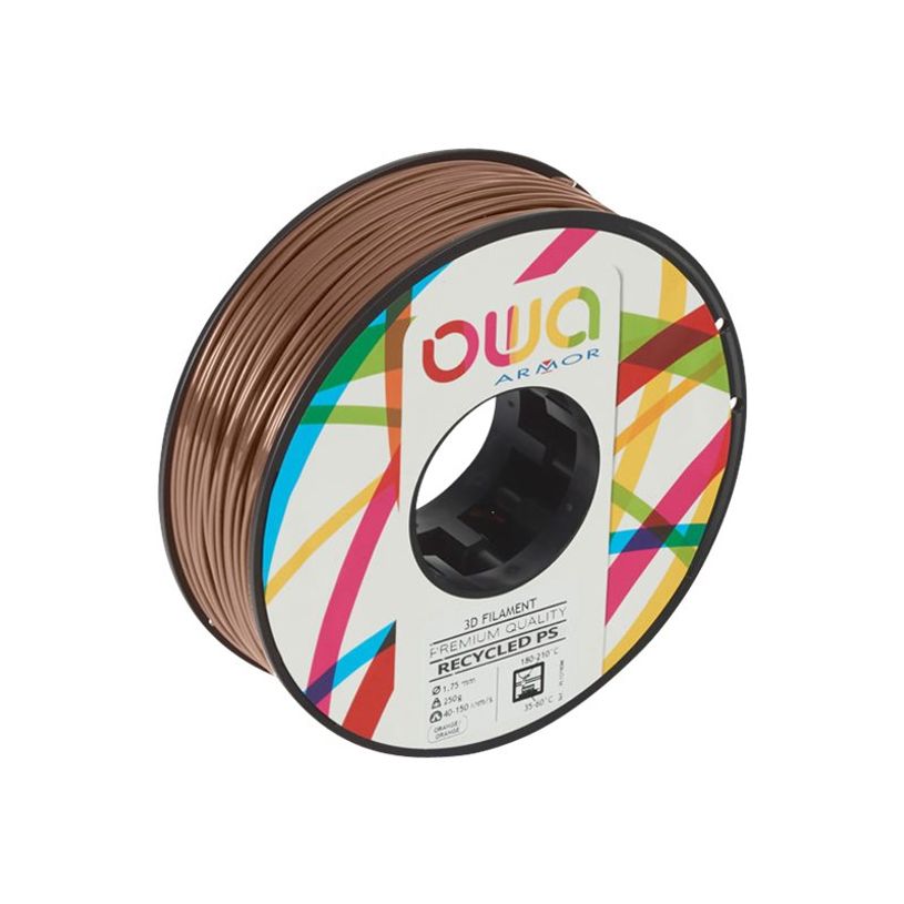 3112539713577-OWA Filament 3D PS - bronze - Ø 175 mm - 250G-P_79433147_1-0