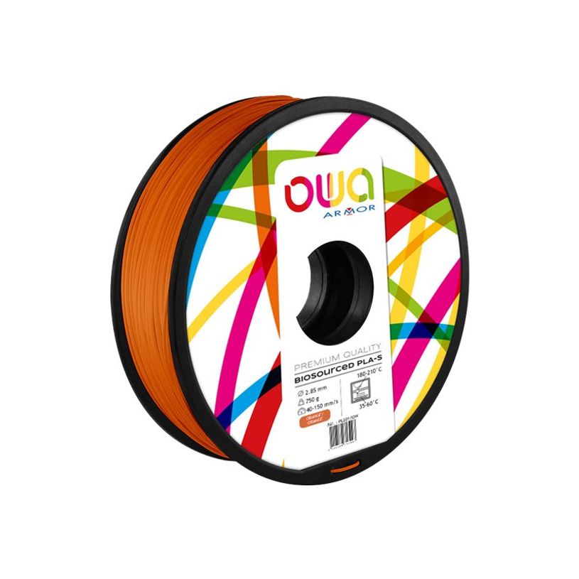 3112539713997-OWA - filament 3D PLA-S - orange - Ø 2,85 mm - 750g-P_79433170_1-0