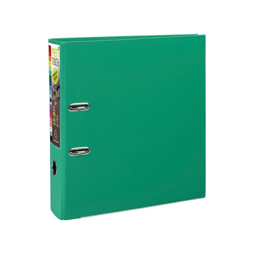3130630533436-Exacompta Prem'Touch - Classeur à levier - Dos 80 mm - A4 Maxi - pour 715 feuilles - vert-P_79433242_1-0