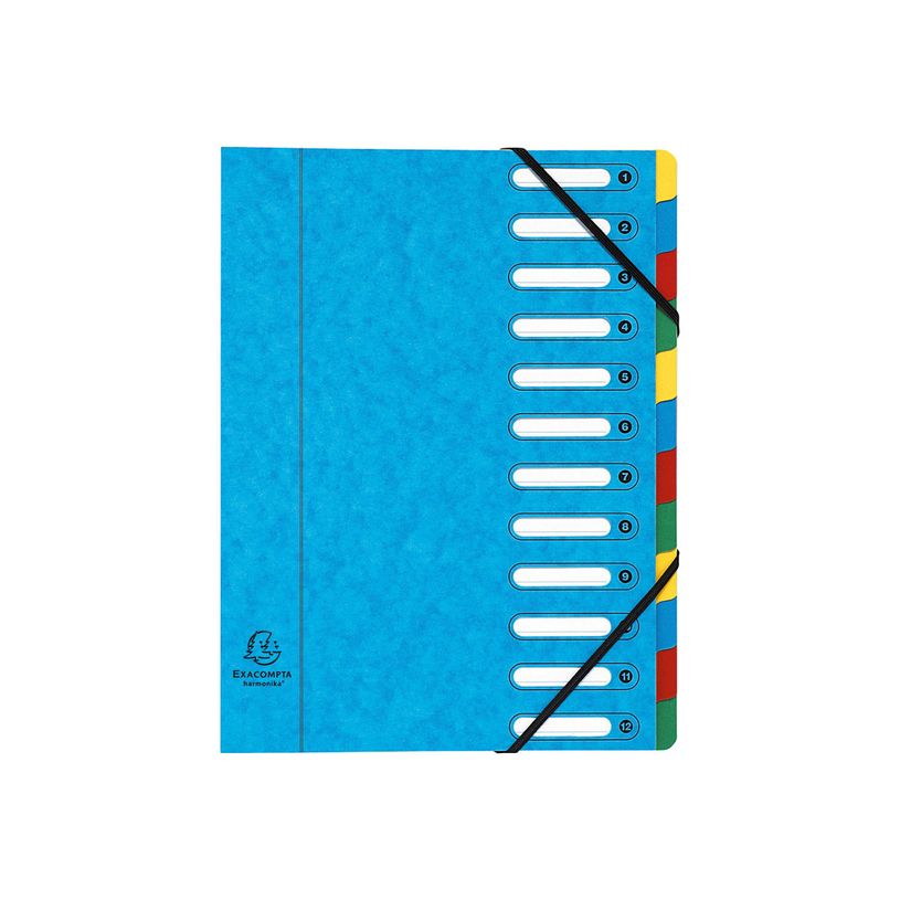 3130630053125-Exacompta Harmonika - Trieur à fenêtres 12 positions - disponible dans différentes coule-P_79433267_2-1