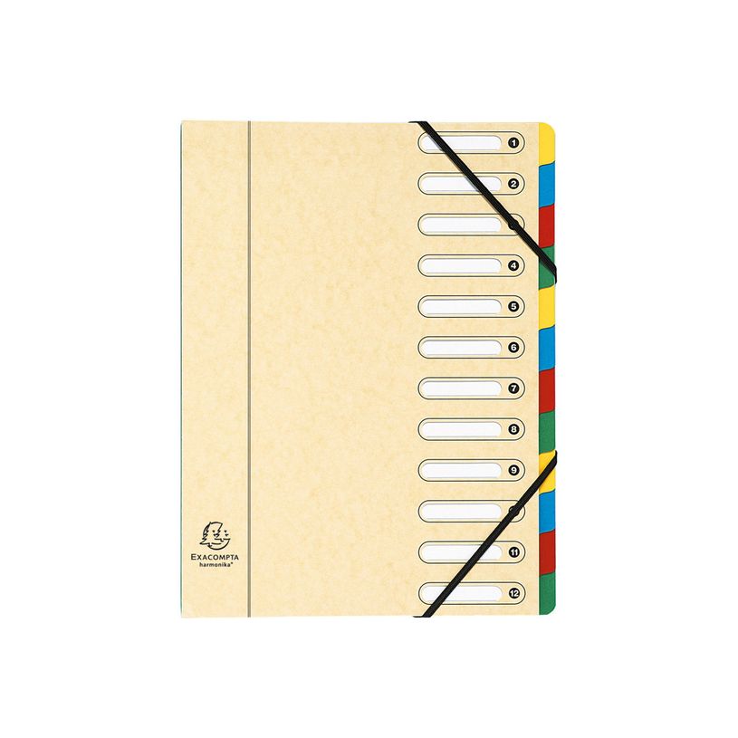 3130630053125-Exacompta Harmonika - Trieur à fenêtres 12 positions - disponible dans différentes coule-P_79433267_4-3