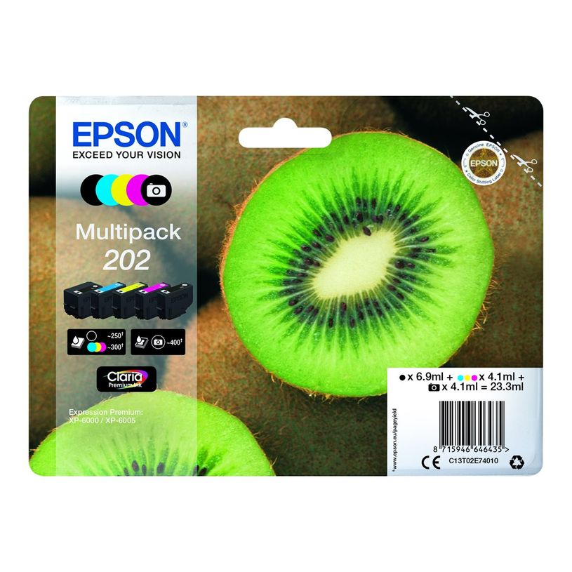 8715946646442-Epson 202 Kiwi - pack de 5 - noir, noir photo, cyan, magenta, jaune - cartouche d'encre ori-P_79433352_8-3