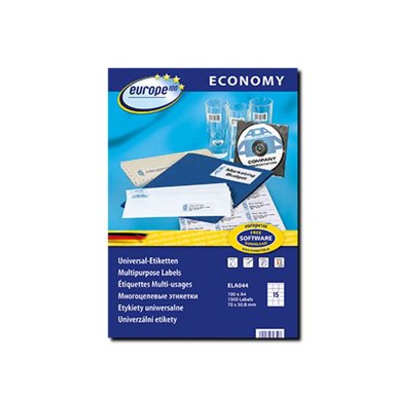 5014702133459-Europe100 - 6500 Étiquettes multi-usages blanches - 38 x 21,2 mm - réf ELA001.FR-P_79433516_1-2