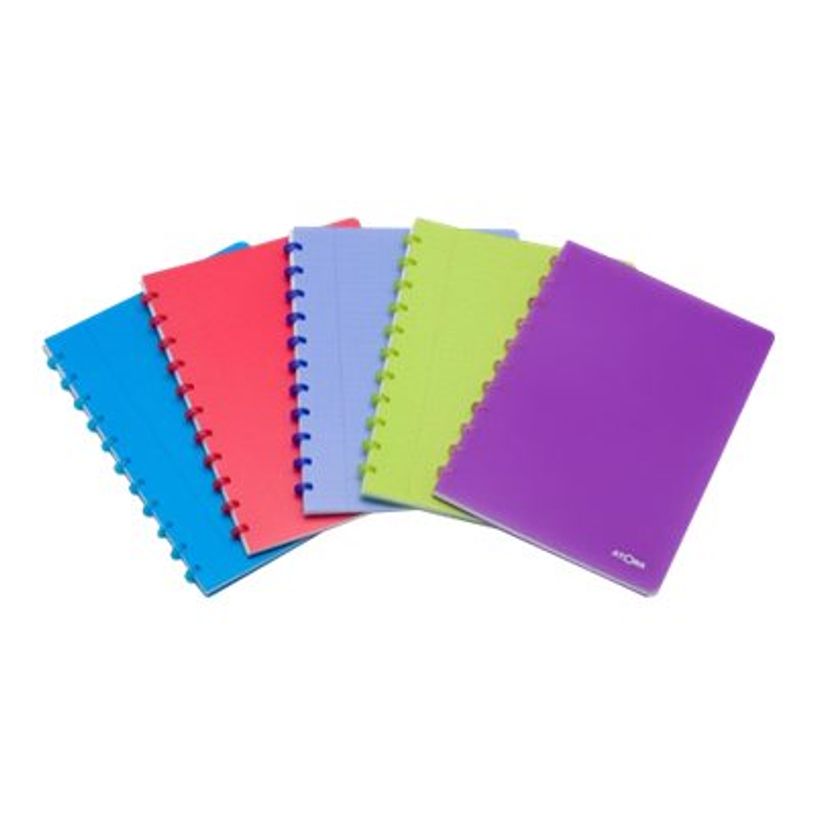 400794336192- ATOMA - Cahier de notes - A5 - 144 pages - à règle - disponible en différents coloris - -P_79433619_1-0