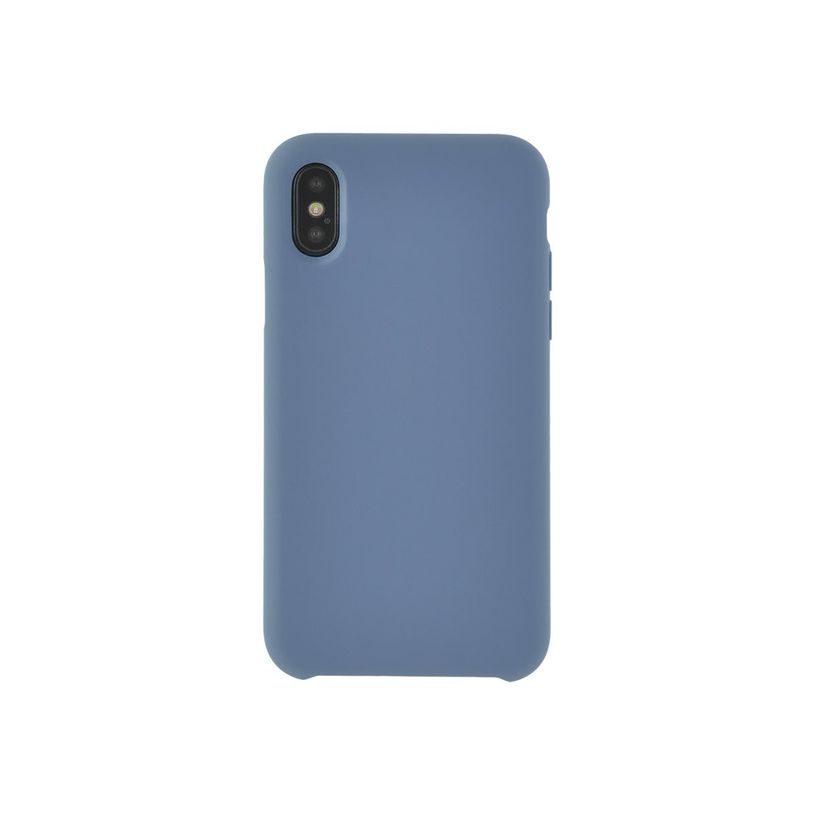 3571211378167-BigBen - Coque de protection pour iPhone X - finition soft touch bleu-P_79433669_2-1