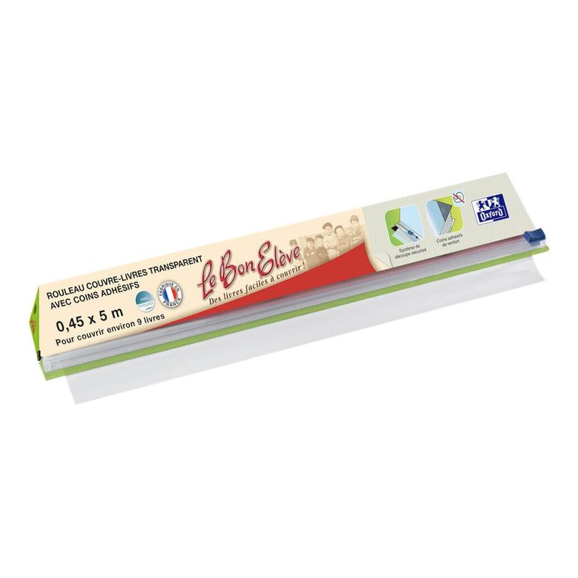 3045050399596-Le Bon Elève - Couverture de livre - Rouleau de 45 cm x 5 m - PVC-P_79433726_1-0