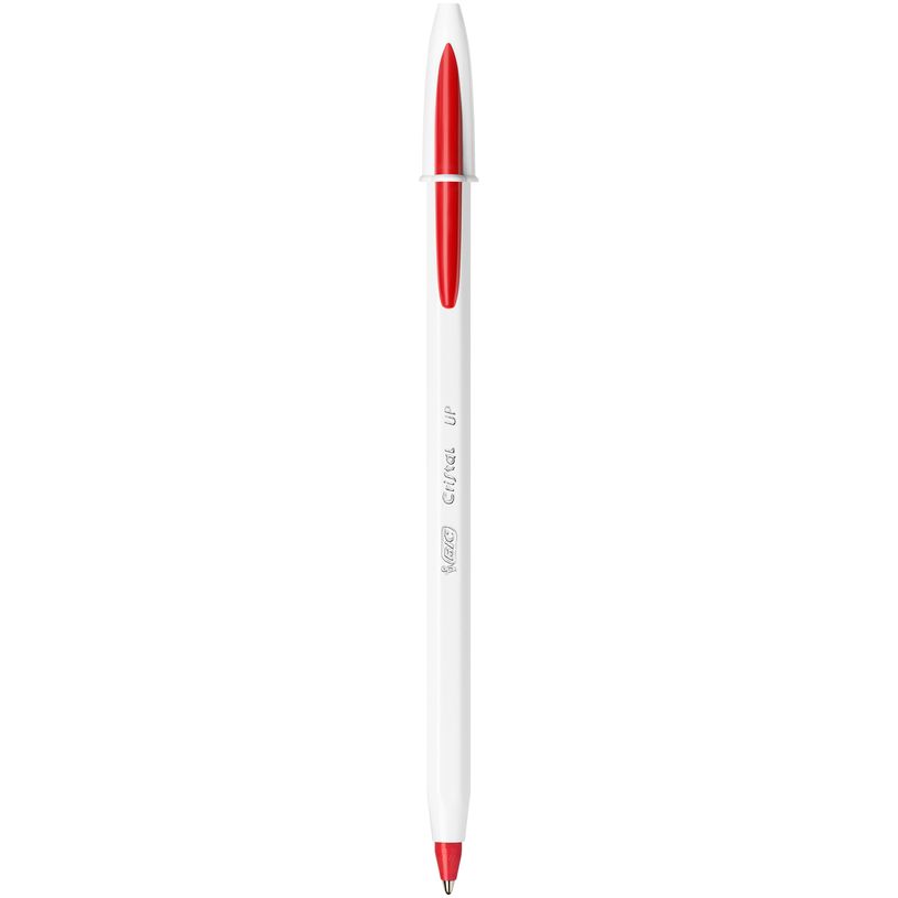 3086123498235-BIC Cristal UP - Stylo à bille - rouge - pointe moyenne (1,2 mm)-P_79433732_1-0