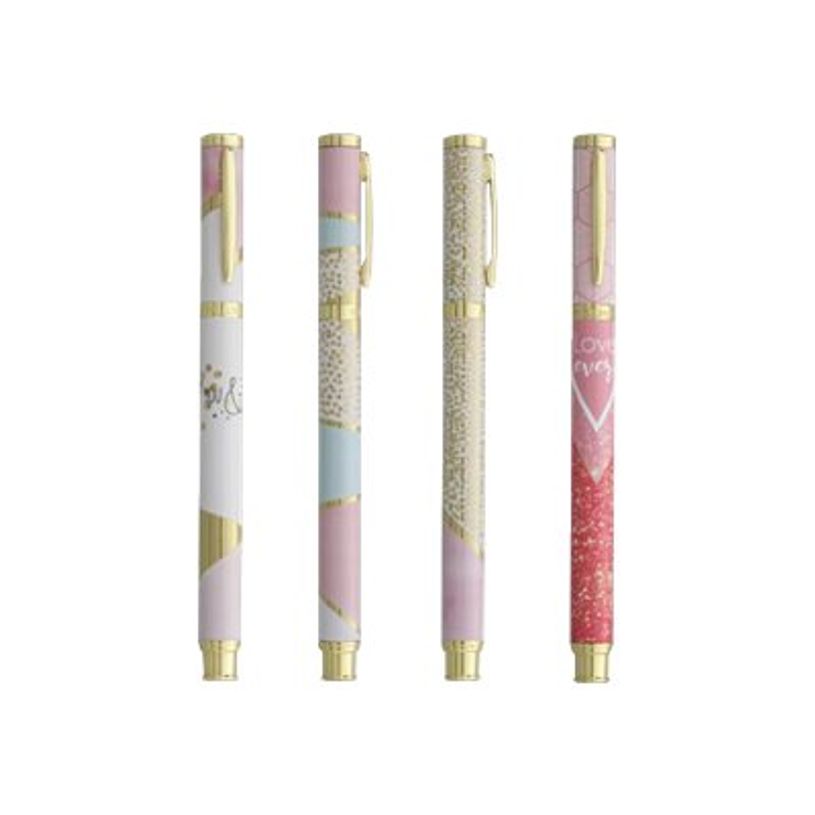 3173740238754-Ink Metal - Roller gel Glitter pink - différents modèles disponibles-P_79433742_1-0