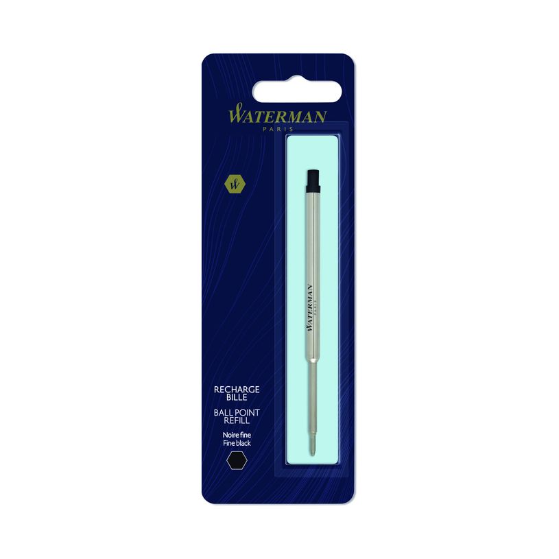 3501170791011-Waterman - Recharge pour stylo à bille - noir - pointe fine-P_79433824_1-0