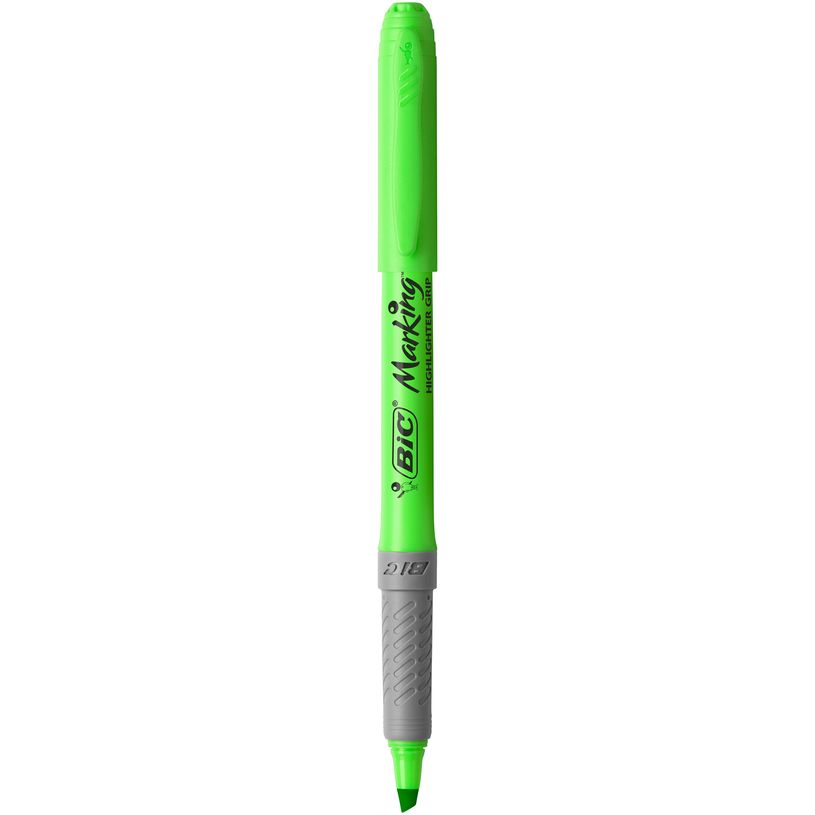 3086123754928-BIC Marking Highlighter Grip - Surligneur - vert-P_79433940_1-0