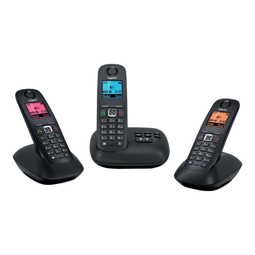 4250366841229-Gigaset A540 Trio - téléphone sans fil + 2 combinés supplémentaires - noir-P_79433953_4-0
