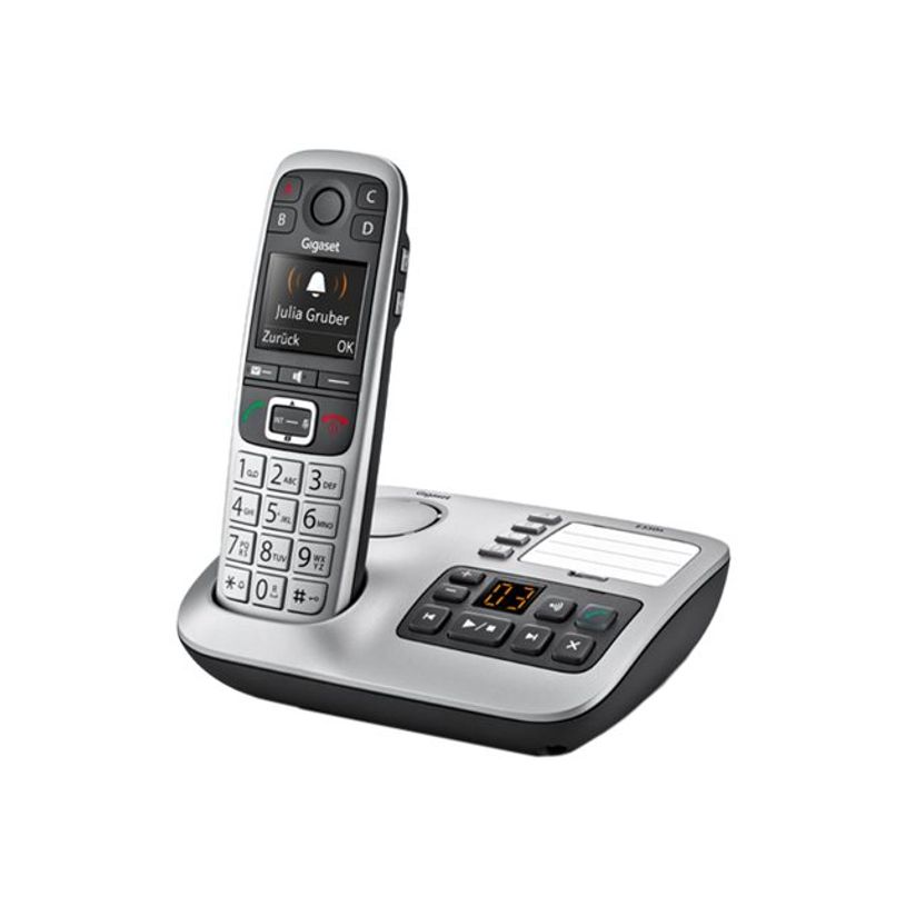 4250366848662-Gigaset E560A - téléphone sans fil - avec répondeur - argent-P_79433962_1-0
