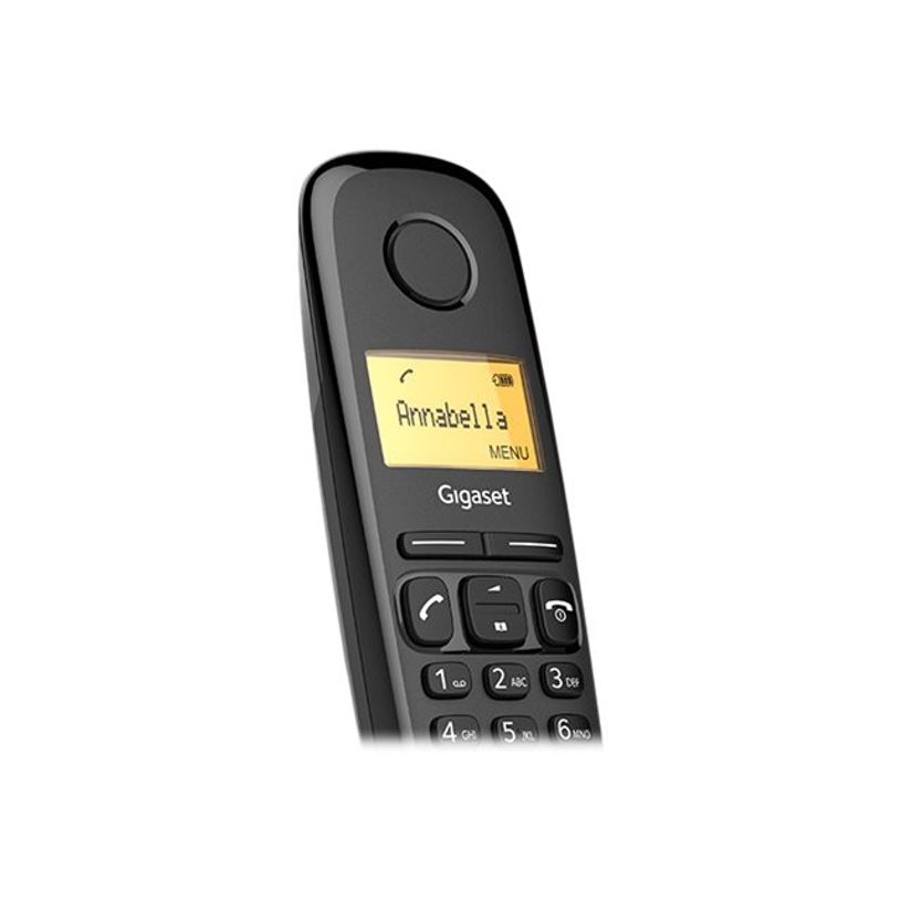 4250366851143-Gigaset A170 Duo - téléphone sans fil + combiné supplémentaire - noir-P_79433970_10-11