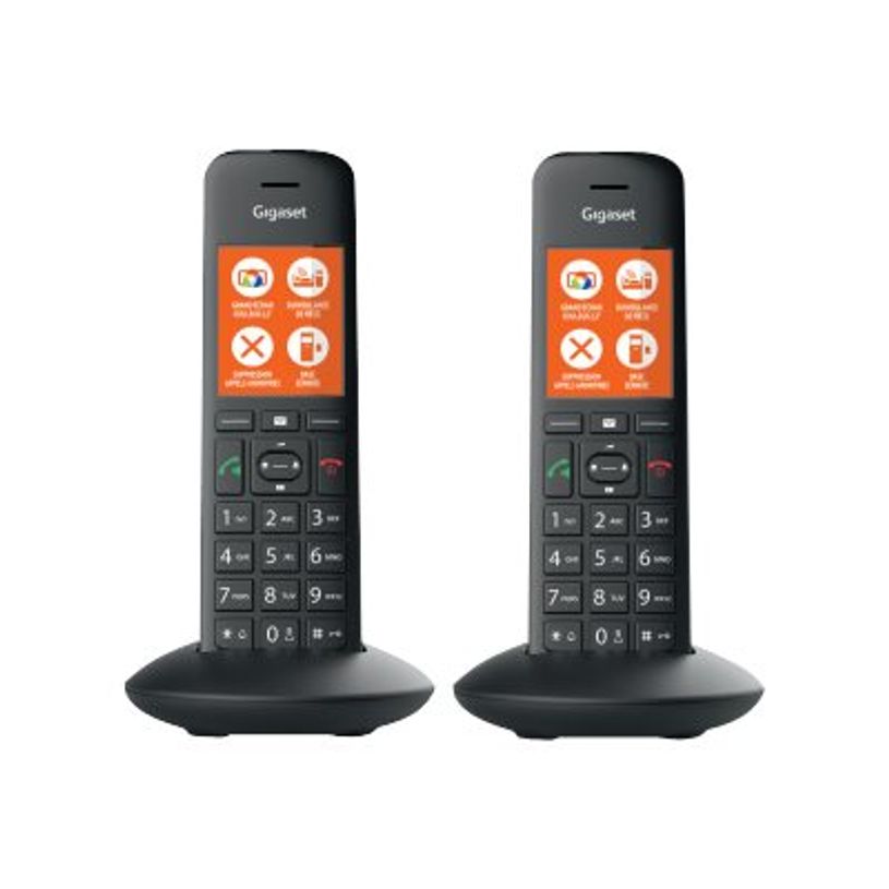 4250366851198-Gigaset C570A Duo - téléphone sans fil - avec répondeur + combiné supplémentaire - noi-P_79433974_5-1