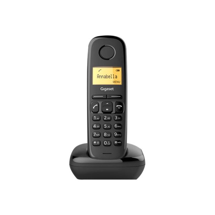 4250366853475-Gigaset - téléphone sans fil - avec répondeur + combiné supplémentaire - noir-P_79433987_3-3