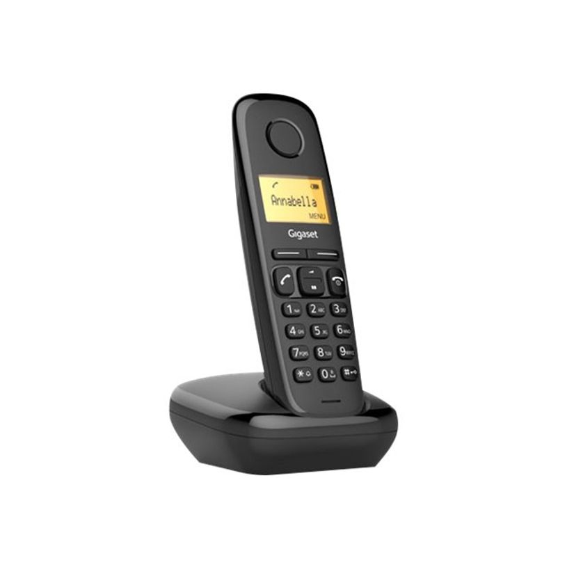 4250366853475-Gigaset - téléphone sans fil - avec répondeur + combiné supplémentaire - noir-P_79433987_4-4