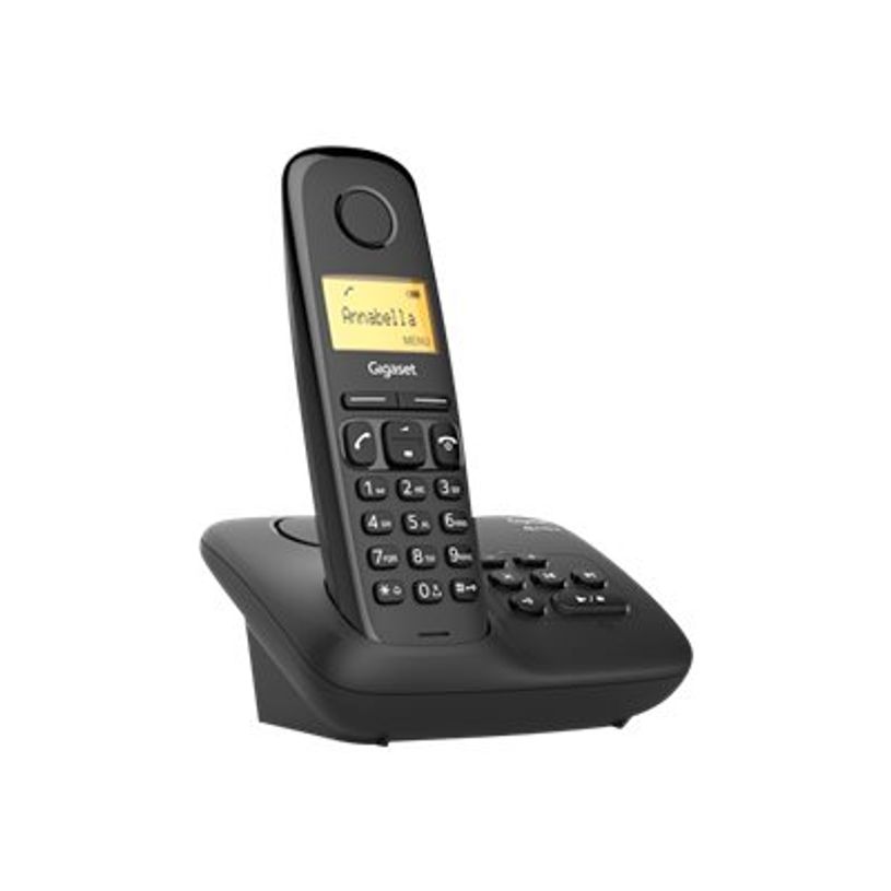 4250366853475-Gigaset - téléphone sans fil - avec répondeur + combiné supplémentaire - noir-P_79433987_5-5