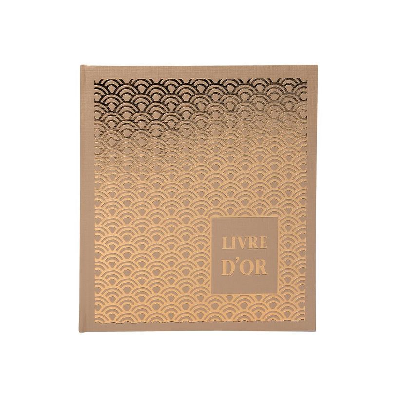 3130630009528-Exacompta Palmyre - Livre d'or 21 x 19 cm - 140 pages - nude-P_79433993_3-1