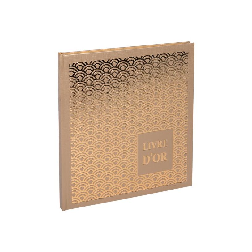 3130630009528-Exacompta Palmyre - Livre d'or 21 x 19 cm - 140 pages - nude-P_79433993_5-3