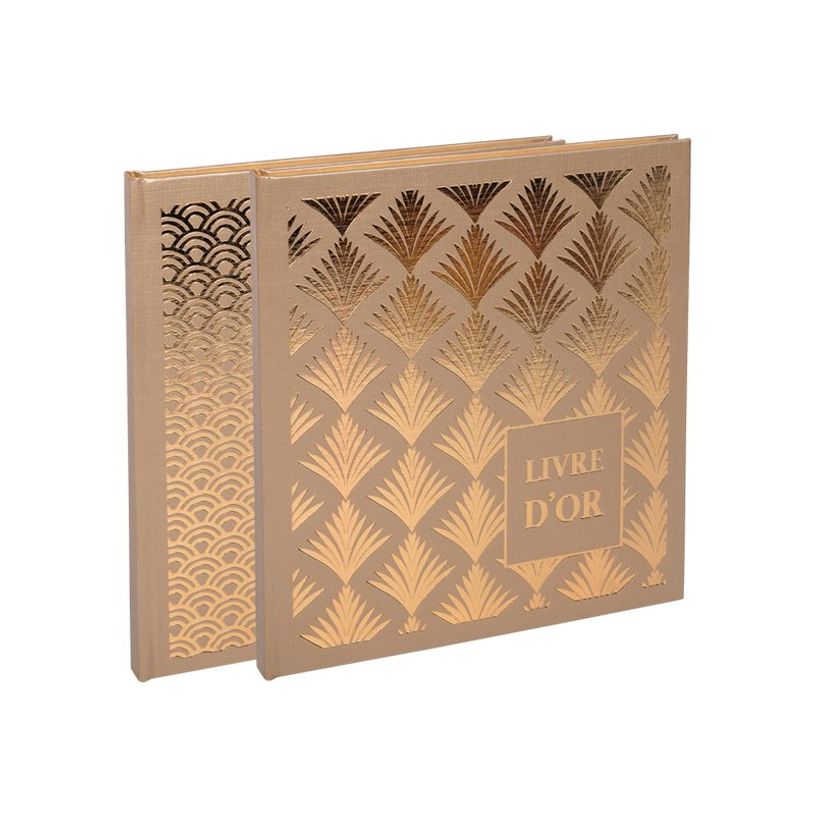 3130630009528-Exacompta Palmyre - Livre d'or 21 x 19 cm - 140 pages - nude-P_79433993_6-4