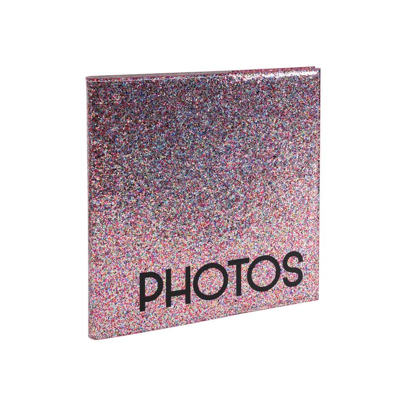 3130630142058-Exacompta Strass - Album photo 25 x 25 cm - 30 pages noires - rose-P_79433996_2-1