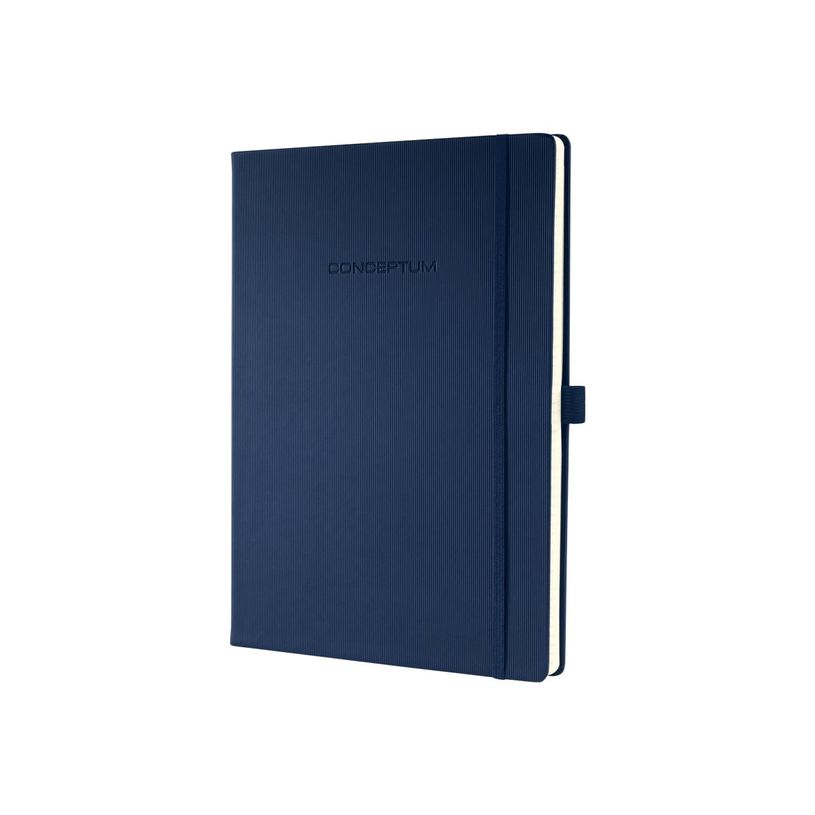 4004360831935-Sigel Conceptum Pure Hardcover - Carnet de notes A4 - ligné - bleu nuit-P_79434097_5-0