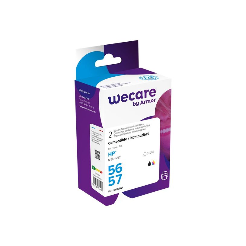 8720282009967-Cartouche compatible HP 56/57 - pack de 2 - noir, cyan, magenta, jaune - ink-P_79434193_2-1
