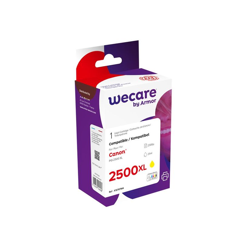 8720282014534-Cartouche compatible Canon PGI-2500XL - jaune - Wecare-P_79434242_2-1