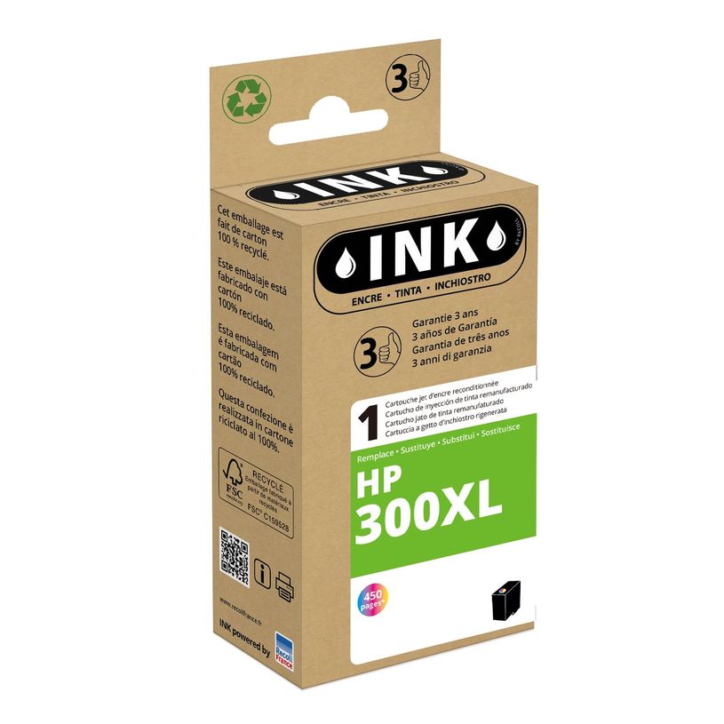 8720282009066-Cartouche compatible HP 300XL - cyan, magenta, jaune - ink-P_79434335_1-0