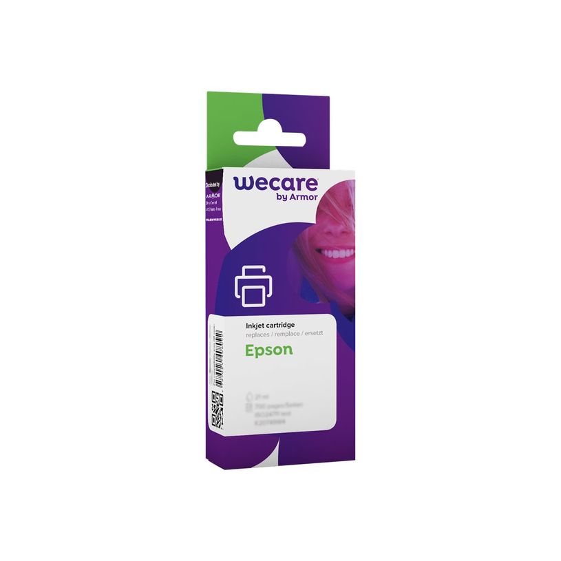 8715057013874-Cartouche compatible Epson 26XL Ours polaire - jaune - Wecare-P_79434408_1-0