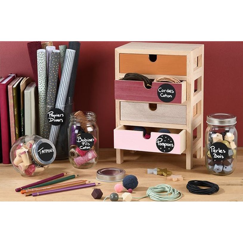 5014702133435-Avery - 30 Étiquettes ardoise rondes noir - diamètre 48 mm-P_79434481_7-2