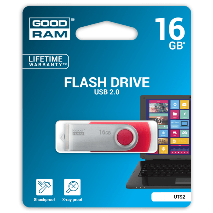 5908267935392-Goodram TWISTER - Clé USB - 16 Go - USB 2.0 - rouge-P_79434638_1-0