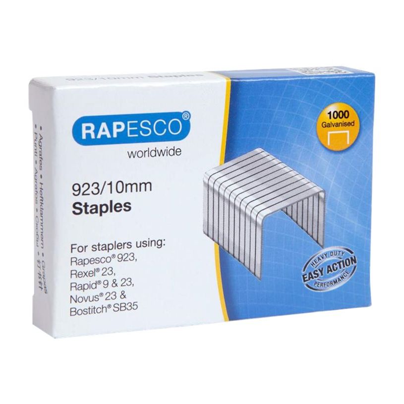 5018505005425-Rapesco - Boîte de 1000 agrafes 23/10 - jusqu'à 70 feuilles-P_79434672_1-0