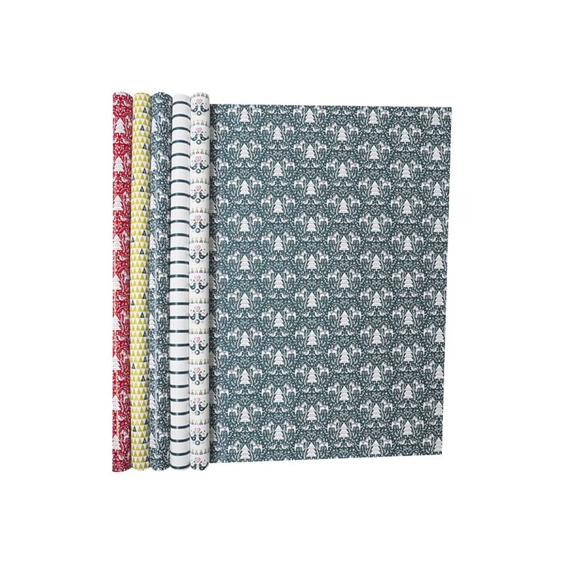 3329682019368-Clairefontaine Excellia - Papier cadeau - 70 cm x 2 m - 80 g/m² - différents motifs flora-P_79434699_1-0